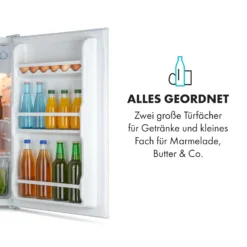 Spitzbergen Uni Kühlschrank 91 Liter 10-Liter-Gefrierfach 2 Böden -Küchenzubehör Verkaufsgeschäft 10035192 de 0005 logo