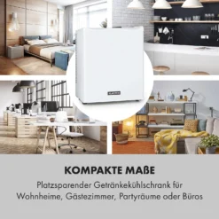 Happy Hour Minibar 5-15°C EEK G Lautlos 23dB LED-Licht -Küchenzubehör Verkaufsgeschäft 10035239 de 0003 logo