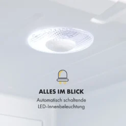 Klarstein Happy Hour Minibar 40L 5-15°C 23 DB LED-Licht -Küchenzubehör Verkaufsgeschäft 10035245 de 0006 logo