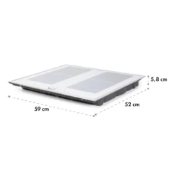 Delicatessa 60 Prime Induktionskochfeld 4 Zonen 7000W Timer -Küchenzubehör Verkaufsgeschäft 10035267 yy 0011 logo Klarstein Delicatessa 60 Prime Kochfeld weiss