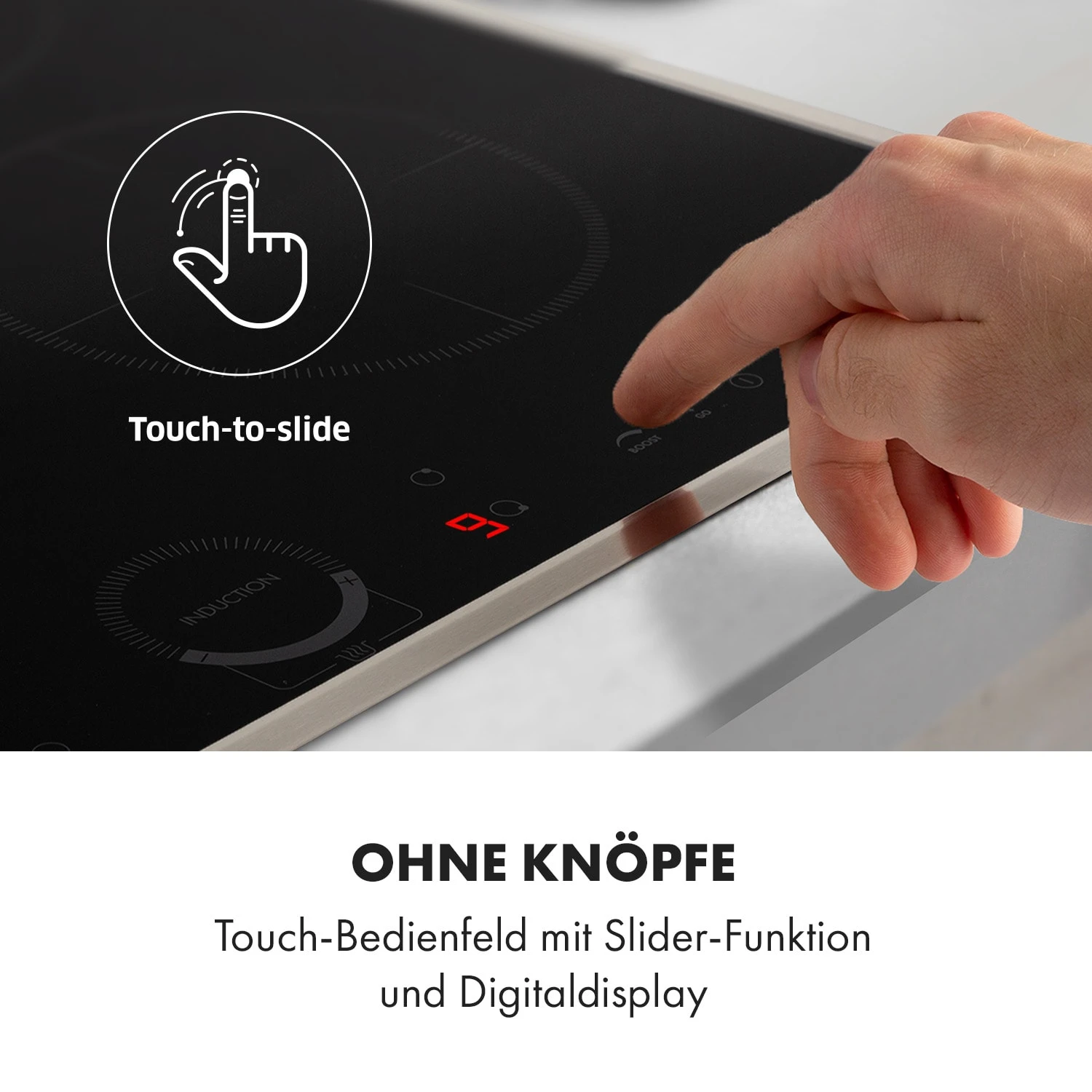 Delicatessa 60 Hybrid Prime Einbaukochfeld Induktion 4 Zonen 7000W 5 Delicatessa 60 Hybrid Prime Einbaukochfeld Induktion 4 Zonen 7000W – Bild 5