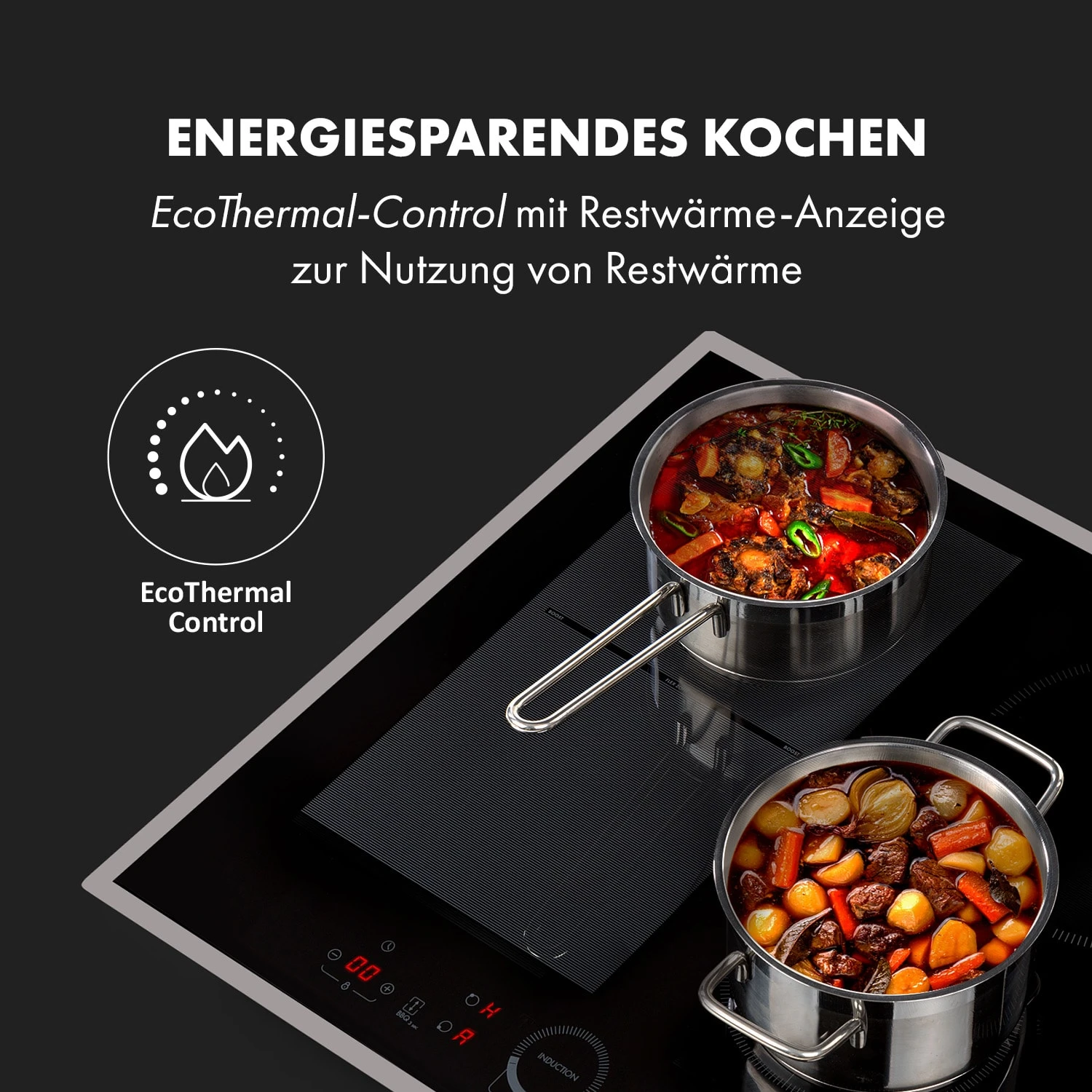 Delicatessa 60 Hybrid Prime Einbaukochfeld Induktion 4 Zonen 7000W 6 Delicatessa 60 Hybrid Prime Einbaukochfeld Induktion 4 Zonen 7000W – Bild 6