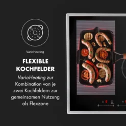 Delicatessa 77 Hybrid Prime Einbaukochfeld Induktion 4 Zonen 7000W -Küchenzubehör Verkaufsgeschäft 10035269 de 0003 logo