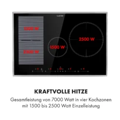 Delicatessa 77 Hybrid Prime Einbaukochfeld Induktion 4 Zonen 7000W -Küchenzubehör Verkaufsgeschäft 10035269 de 0004 logo