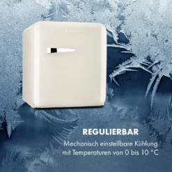 Audrey Mini 2in1 Kühlschrank EEC F Gefrierfach LED -Küchenzubehör Verkaufsgeschäft 10035310 de 0005 logo