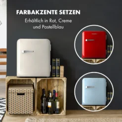 Audrey Mini 2in1 Kühlschrank EEC F Gefrierfach LED -Küchenzubehör Verkaufsgeschäft 10035310 de 0008 logo
