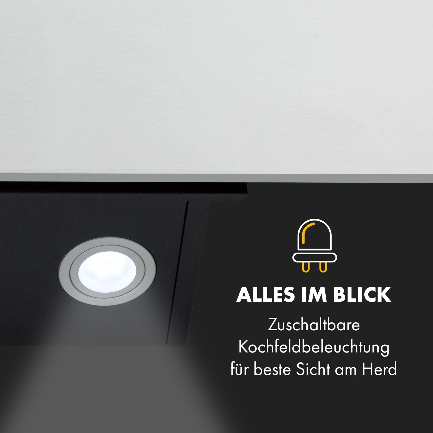 Silver Lining 90 Dunstabzugshaube 90cm 568m³/h EEK A Edelstahl 4 Silver Lining 90 Dunstabzugshaube 90cm 568m³/h EEK A Edelstahl – Bild 4