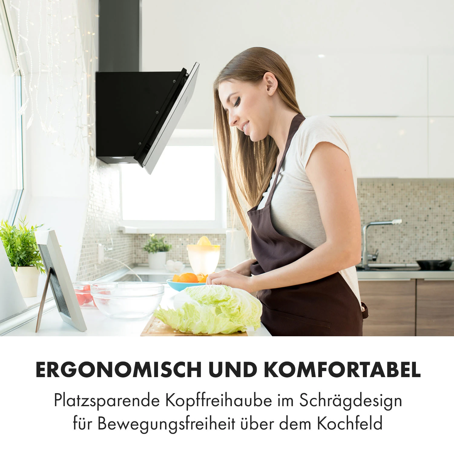 Silver Lining 90 Dunstabzugshaube 90cm 568m³/h EEK A Edelstahl 7 Silver Lining 90 Dunstabzugshaube 90cm 568m³/h EEK A Edelstahl – Bild 7