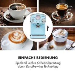 Espressionata Gusto Espressomaschine 1100W 15 Bar Druck -Küchenzubehör Verkaufsgeschäft 10035377 de 0004 logo