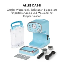 Espressionata Gusto Espressomaschine 1100W 15 Bar Druck -Küchenzubehör Verkaufsgeschäft 10035377 de 0008 logo