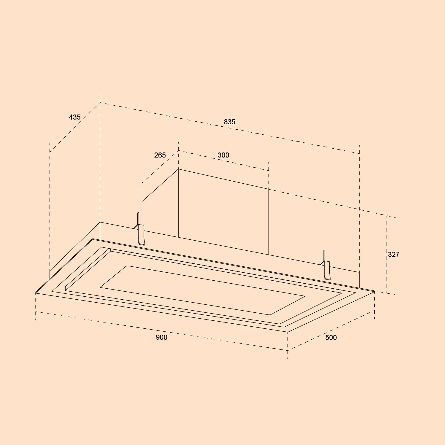 Remy Brilliant Edition Inselhaube 90cm 609 M³/h EEK A LED Glas 7 Remy Brilliant Edition Inselhaube 90cm 609 M³/h EEK A LED Glas – Bild 7