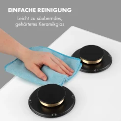 Goldflame 4 Gaskochfeld 4-flammig Messing-Brenner Glaskeramik -Küchenzubehör Verkaufsgeschäft 10035499 de 0008 logo