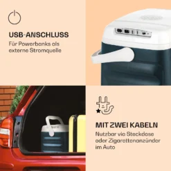 BeerBelly 21 Elektrische Kühlbox Kühl-& Warmhaltefunktion USB-Port ECO-Modus -Küchenzubehör Verkaufsgeschäft 10035547 de 0003 logo