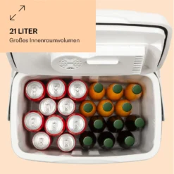 BeerBelly 21 Elektrische Kühlbox Kühl-& Warmhaltefunktion USB-Port ECO-Modus -Küchenzubehör Verkaufsgeschäft 10035547 de 0004 logo