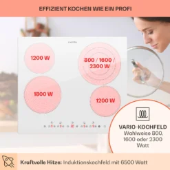 Virtuosa 4 Einbaukochfeld 4 Zonen 6500W Glaskeramik 11 Virtuosa 4 Einbaukochfeld 4 Zonen 6500W Glaskeramik -Küchenzubehör Verkaufsgeschäft 10035552 de 0003 usp