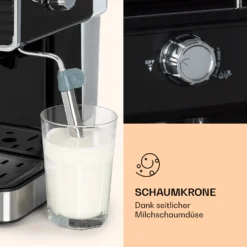 Gusto Classico Espressomaker 1350 Watt 20 Bar Druck 1,5 Liter 12 Gusto Classico Espressomaker 1350 Watt 20 Bar Druck 1,5 Liter -Küchenzubehör Verkaufsgeschäft 10035564 de 0005 logo