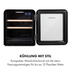 Vinetage 12 Getränkekühler Kühlschrank 48 Liter 4-22°C Retro-Design -Küchenzubehör Verkaufsgeschäft 10035568 de 0003 logo