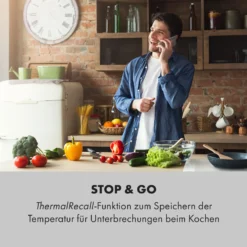 Delicatessa 90 Flex Einbaukochfeld Induktion 5 Zonen 7400W Autark -Küchenzubehör Verkaufsgeschäft 10035601 de 0009 logo