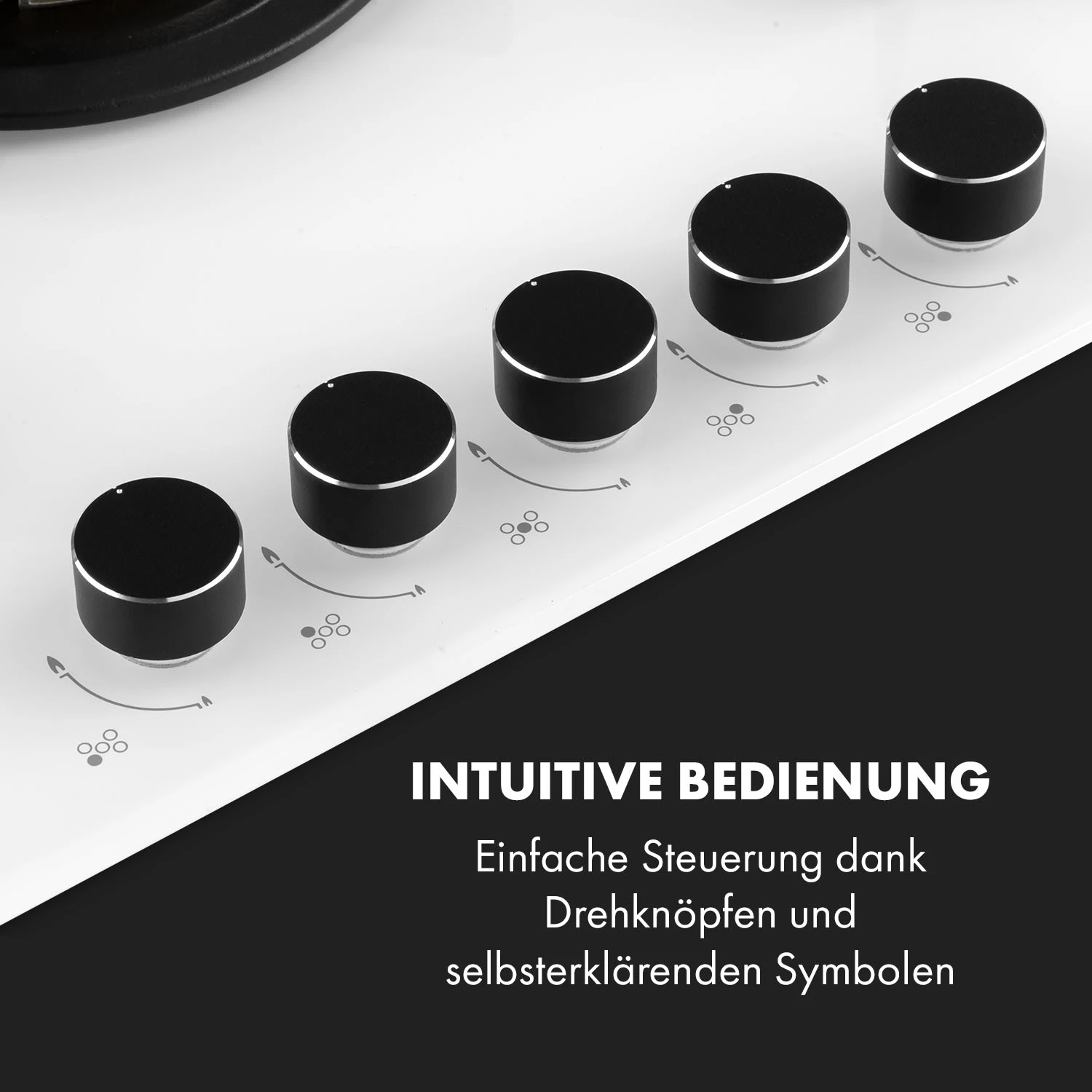 Goldflame 5 Gaskochfeld 5-flammig Messing-Brenner Glaskeramik 4 Goldflame 5 Gaskochfeld 5-flammig Messing-Brenner Glaskeramik – Bild 4