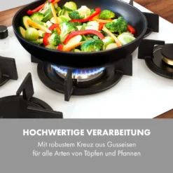 Goldflame 5 Gaskochfeld 5-flammig Messing-Brenner Glaskeramik 15 Goldflame 5 Gaskochfeld 5-flammig Messing-Brenner Glaskeramik -Küchenzubehör Verkaufsgeschäft 10035615 de 0007 logo