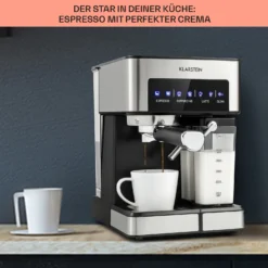 Arabica Comfort Espressomaschine 1350W 20 Bar 1,8l Touch-Bedienfeld 10 Arabica Comfort Espressomaschine 1350W 20 Bar 1,8l Touch-Bedienfeld -Küchenzubehör Verkaufsgeschäft 10035655 de 0004 usp
