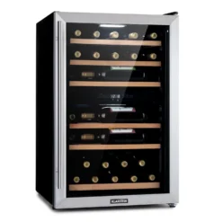 Vinamour 37 Duo Weinkühlschrank 2 Kühlzonen 112 Liter 37 Flaschen