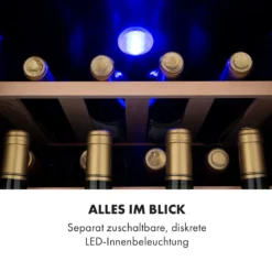 Vinamour 12 Uno Weinkühlschrank 12Fl./46l 4-18°C 40dB 15 Vinamour 12 Uno Weinkühlschrank 12Fl./46l 4-18°C 40dB -Küchenzubehör Verkaufsgeschäft 10035673 de 0007 logo