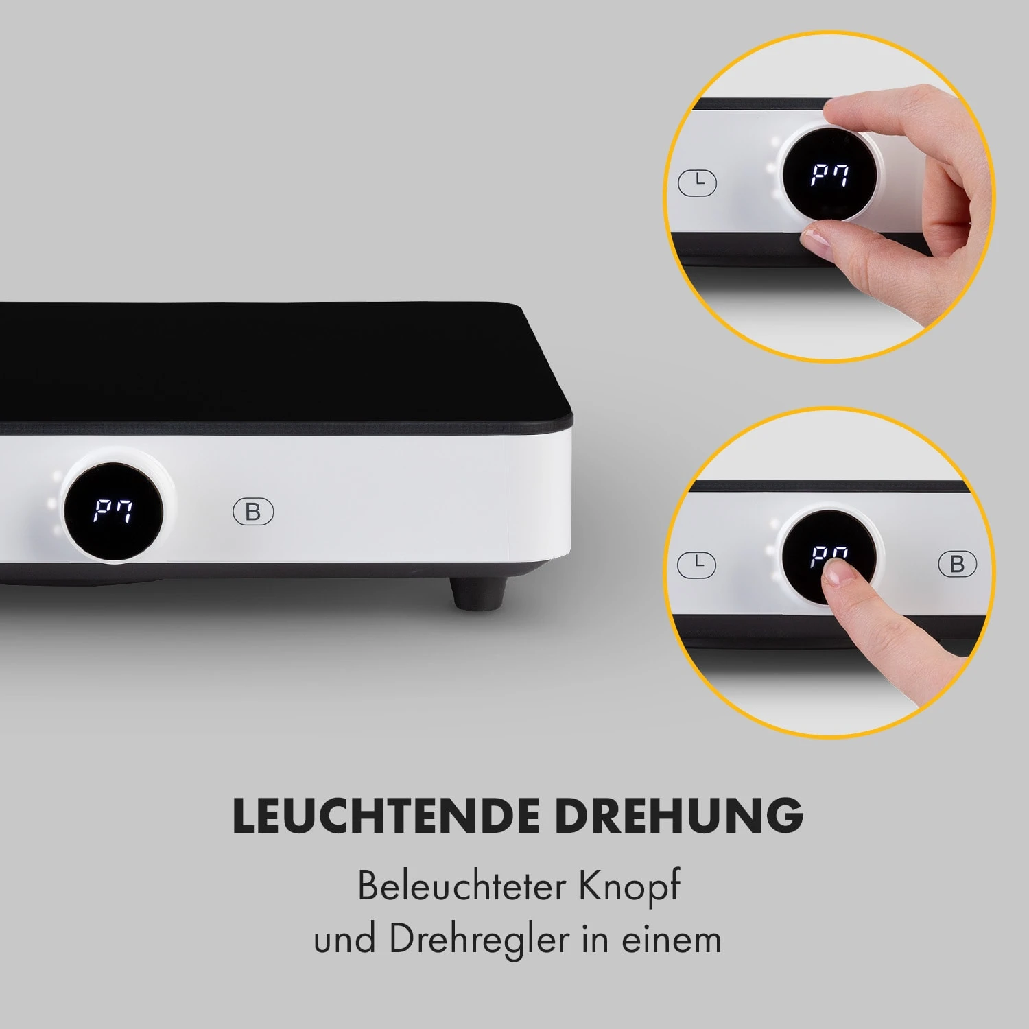 FutureChef Doppel-Induktionskochplatte 3000Watt 2 Kochfelder 3 FutureChef Doppel-Induktionskochplatte 3000Watt 2 Kochfelder – Bild 3