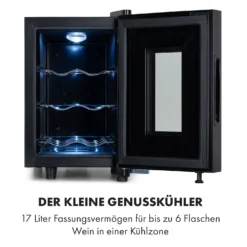 Bellevin 6 Uno Weinkühlschrank 17 Liter 11-18 °C SingleZone LED -Küchenzubehör Verkaufsgeschäft 10035858 de 0003 logo