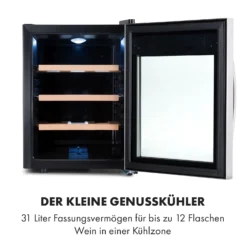 Reserva 12 Uno Weinkühlschrank 12 Flaschen 31 Liter Edelstahl 11 Reserva 12 Uno Weinkühlschrank 12 Flaschen 31 Liter Edelstahl -Küchenzubehör Verkaufsgeschäft 10035859 de 0003 logo
