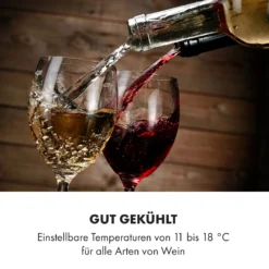 Reserva 12 Uno Weinkühlschrank 12 Flaschen 31 Liter Edelstahl 14 Reserva 12 Uno Weinkühlschrank 12 Flaschen 31 Liter Edelstahl -Küchenzubehör Verkaufsgeschäft 10035859 de 0006 logo