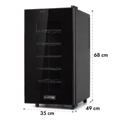 Bellevin 18 Uno Weinkühlschrank 50 Liter 11-18 °C LED Touch SingleZone -Küchenzubehör Verkaufsgeschäft 10035863 yy 0008 logo