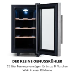 Reserva 8 Uno Weinkühlschrank 23 Ltr 8 Fl 11-18 °C 26 DB Edelstahl 11 Reserva 8 Uno Weinkühlschrank 23 Ltr 8 Fl 11-18 °C 26 DB Edelstahl -Küchenzubehör Verkaufsgeschäft 10035864 de 0003 logo