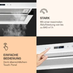 Mariana Neo 60 Flachschirmhaube 60cm 640 M³/h Abluft LED -Küchenzubehör Verkaufsgeschäft 10035925 de 0004 logo