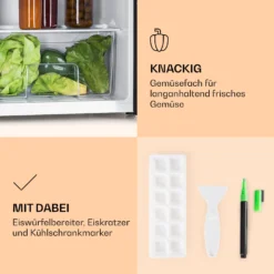 Spitzbergen 83 Kühlschrank 76 Liter Plus 7-Liter-Gefrierfach 2 Böden -Küchenzubehör Verkaufsgeschäft 10035971 de 0005 logo