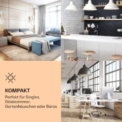 Luminance Frost Mini-Kühlschrank 45l EEK F Gefrierfach 1,5l Glastür -Küchenzubehör Verkaufsgeschäft 10036164 de 0005 logo