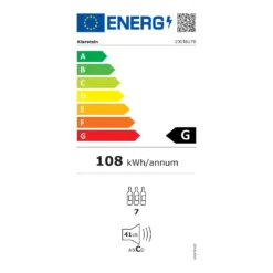 Vinovilla 7 Built-in Uno Onyx Einbau-Weinkühlschrank Glas Edelstahl 13 Vinovilla 7 Built-in Uno Onyx Einbau-Weinkühlschrank Glas Edelstahl -Küchenzubehör Verkaufsgeschäft 10036178 energy label