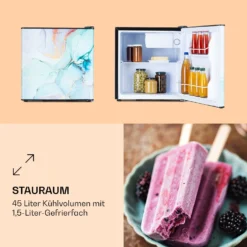 CoolArt 45L Mini-Kühlschrank EEK F Gefrierfach 1,5l Designtür 9 CoolArt 45L Mini-Kühlschrank EEK F Gefrierfach 1,5l Designtür -Küchenzubehör Verkaufsgeschäft 10036181 de 0003 logo