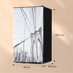 CoolArt 79L Kühl-Gefrier-Kombination EEK F Gefrierfach 9l Designtür 12 CoolArt 79L Kühl-Gefrier-Kombination EEK F Gefrierfach 9l Designtür -Küchenzubehör Verkaufsgeschäft 10036184 yy 0006 logo