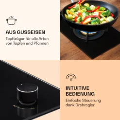 Goldflame Gaskochfeld 1 Wokbrenner Glaskeramik 8 Goldflame Gaskochfeld 1 Wokbrenner Glaskeramik -Küchenzubehör Verkaufsgeschäft 10036336 de 0003 logo