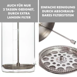 Glaswerk Ristretto French Press 1 Liter Borosilikatglas Edelstahl Walnussholz 13 Glaswerk Ristretto French Press 1 Liter Borosilikatglas Edelstahl Walnussholz -Küchenzubehör Verkaufsgeschäft 10036368 de 0006 logo