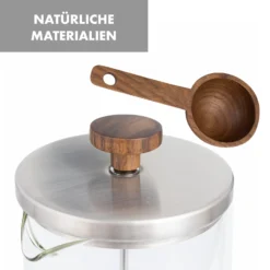 Glaswerk Ristretto French Press 1 Liter Borosilikatglas Edelstahl Walnussholz 14 Glaswerk Ristretto French Press 1 Liter Borosilikatglas Edelstahl Walnussholz -Küchenzubehör Verkaufsgeschäft 10036368 de 0007 logo