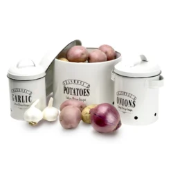 Georgia Vorratsbehälter 3er-Set Emaille-Stahlblech Vintage Rostfrei 11 Georgia Vorratsbehälter 3er-Set Emaille-Stahlblech Vintage Rostfrei -Küchenzubehör Verkaufsgeschäft 10037447 yy 0006 logo