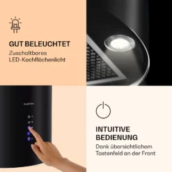 Barella Dunstabzugshaube 35,5 X 93,5 X 43 Cm Umluft 557 M³/h LED Aktivkohlefilter -Küchenzubehör Verkaufsgeschäft 10037863 de 0003 logo