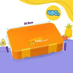 Schmatzfatz Junior Lunchbox 6 Fächer 21,3 X 15 X 4,5 Cm (BxHxT) -Küchenzubehör Verkaufsgeschäft 10037943 de 0008 usp