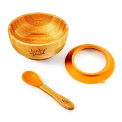 Kindergeschirr Mit Bambusschale Und Löffel 400 Ml Inkl. Saugnapf Ø: 13,7 Cm -Küchenzubehör Verkaufsgeschäft 10038108 yy 0005 logo