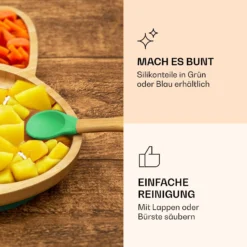 Kindergeschirr Bambusteller & Löffel 250 Ml Inkl. Saugnapf 18 X 18 Cm 10 Kindergeschirr Bambusteller & Löffel 250 Ml Inkl. Saugnapf 18 X 18 Cm -Küchenzubehör Verkaufsgeschäft 10038289 de 0005 logo