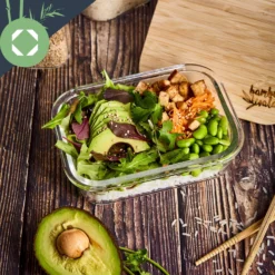 Glasbox Mit Bambusdeckel 2800 Ml Luftdicht Plastikfreie Aufbewahrung -Küchenzubehör Verkaufsgeschäft 10038314 yy 0004 logo