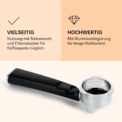 Pausa Espressomaker Siebträger Aluminiumlegierung Zubehör -Küchenzubehör Verkaufsgeschäft 10038395 de 0003 logo