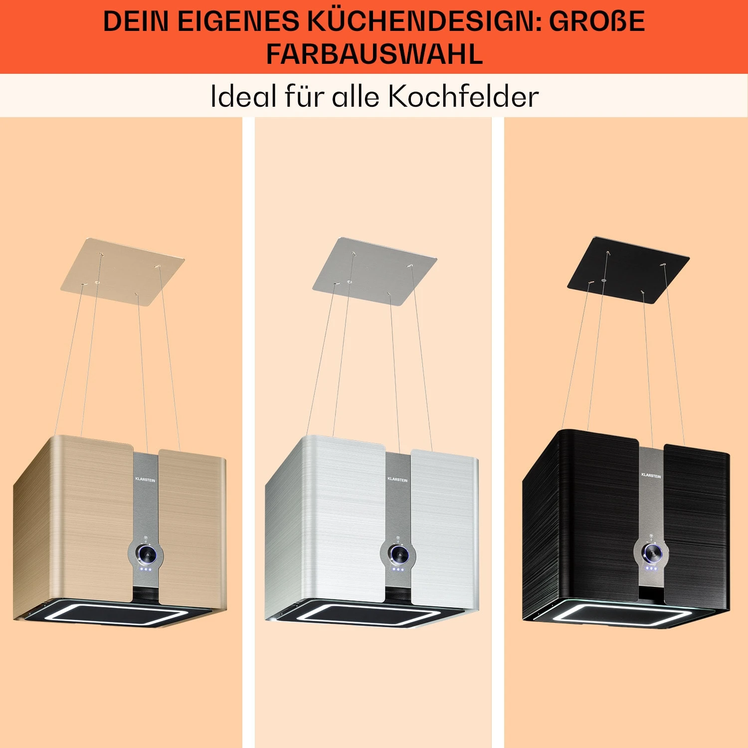 Futurelight Smart Inselabzugshaube Umluft 420m³/h LED Edelstahl 7 Futurelight Smart Inselabzugshaube Umluft 420m³/h LED Edelstahl – Bild 7